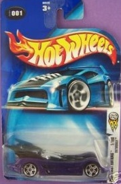 Mattel Hot Wheels 2004 First Editions 1:64 Scale Black Batmobile 1/100 Die Cast Car #001