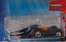 Mattel Hot Wheels 2004 First Editions 1:64 Scale Black Crooze Batmobile 69/100 Die Cast Car #069