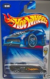 Mattel Hot Wheels 2004 First Editions 1:64 Scale Black F-Racer Die Cast Car #030