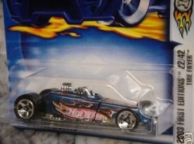 Mattel Hot Wheels 2003 First Editions 1:64 Scale Black Tire Fryer Die Cast Car #034