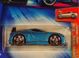 Mattel Hot Wheels 2004 First Editions 1:64 Scale Blue Tooned Furosity Die Cast Car #063