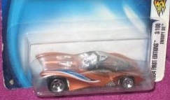 Mattel Hot Wheels 2004 First Editions 1:64 Scale Gold Swoopy Do Die Cast Car #003