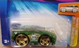 Mattel Hot Wheels 2004 First Editions 1:64 Scale Green Blings Lotus Espirit Die Cast Car #011
