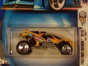 Mattel Hot Wheels 2003 First Editions 1:64 Scale Orange Da Kar Die Cast Car #048