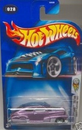 Mattel Hot Wheels 2004 First Editions 1:64 Scale Purple 1947 Chevy Fleetline Die Cast Car #028