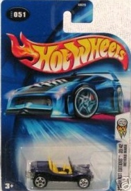 Mattel Hot Wheels 2003 First Editions 1:64 Scale Purple Meyers Manx Die Cast Car #051