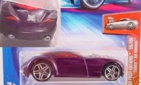 Hot Wheels 2004 First Editions 1:64 Scale Purple Tooned Sir Ominous Die Cast Car #059