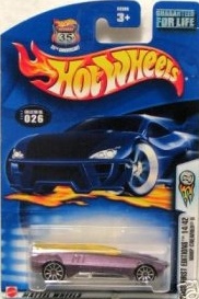 Mattel Hot Wheels 2003 First Editions 1:64 Scale Purple Whip Creamer II Die Cast Car #026