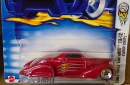 Mattel Hot Wheels 2003 First Editions 1:64 Scale Red Swoop Coupe Die Cast Car #025