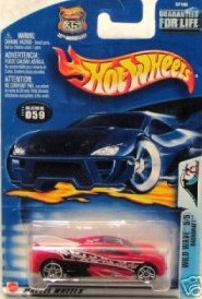 Mattel Hot Wheels 2003 1:64 Scale Red Wild Wave Backdraft 5/5 Die Cast Car #059