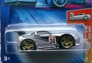 Mattel Hot Wheels 2004 First Editions 1:64 Scale Silver & Black Tooned Toyota Supra Die Cast Car #008