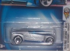 Mattel Hot Wheels 2003 First Editions 1:64 Scale Silver 2002 Autonomy Concept Die Cast Car #047