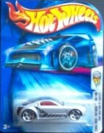 Mattel Hot Wheels 2004 First Editions 1:64 Scale Silver Ford Mustang GT Concept Die Cast Car #048