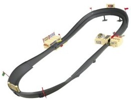 hot wheels booster track set