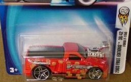 Mattel Hot Wheels 2003 First Editions 1:64 Scale Red Ford F-150 Die Cast Truck #050